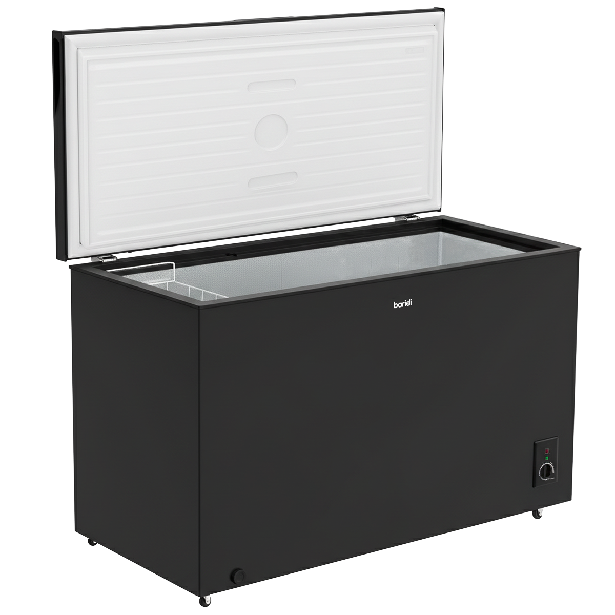 Baridi DH261 Baridi Freestanding Chest Freezer 299L Capacity - Black