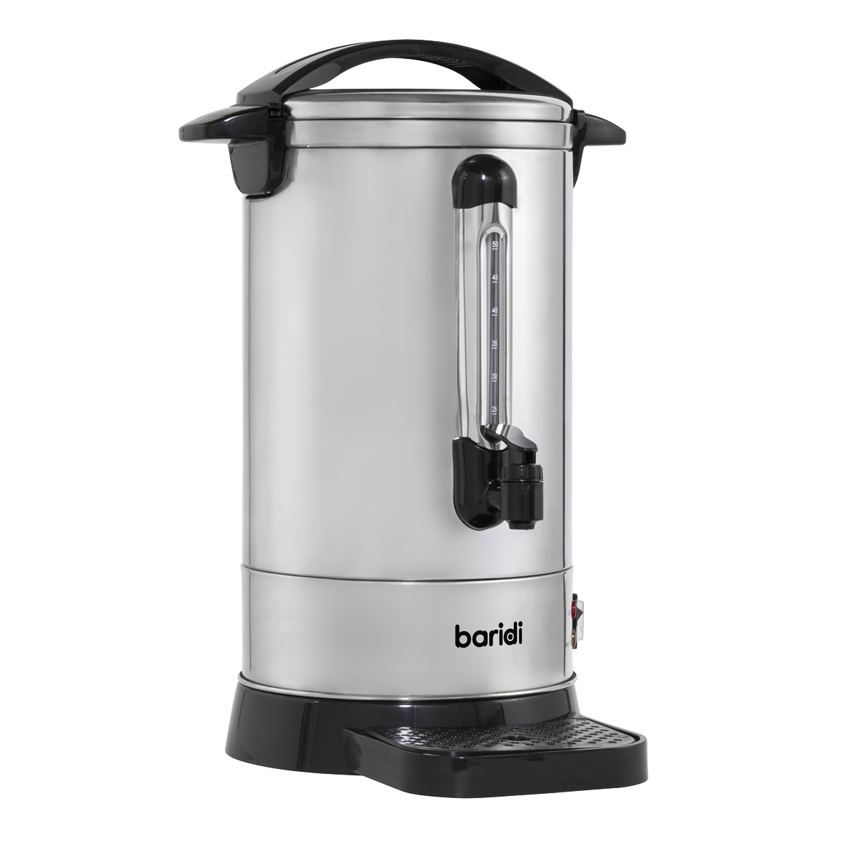 Baridi DH269 Baridi Hot Water Boiler/Tea Urn 10L Capacity, Stainless Steel