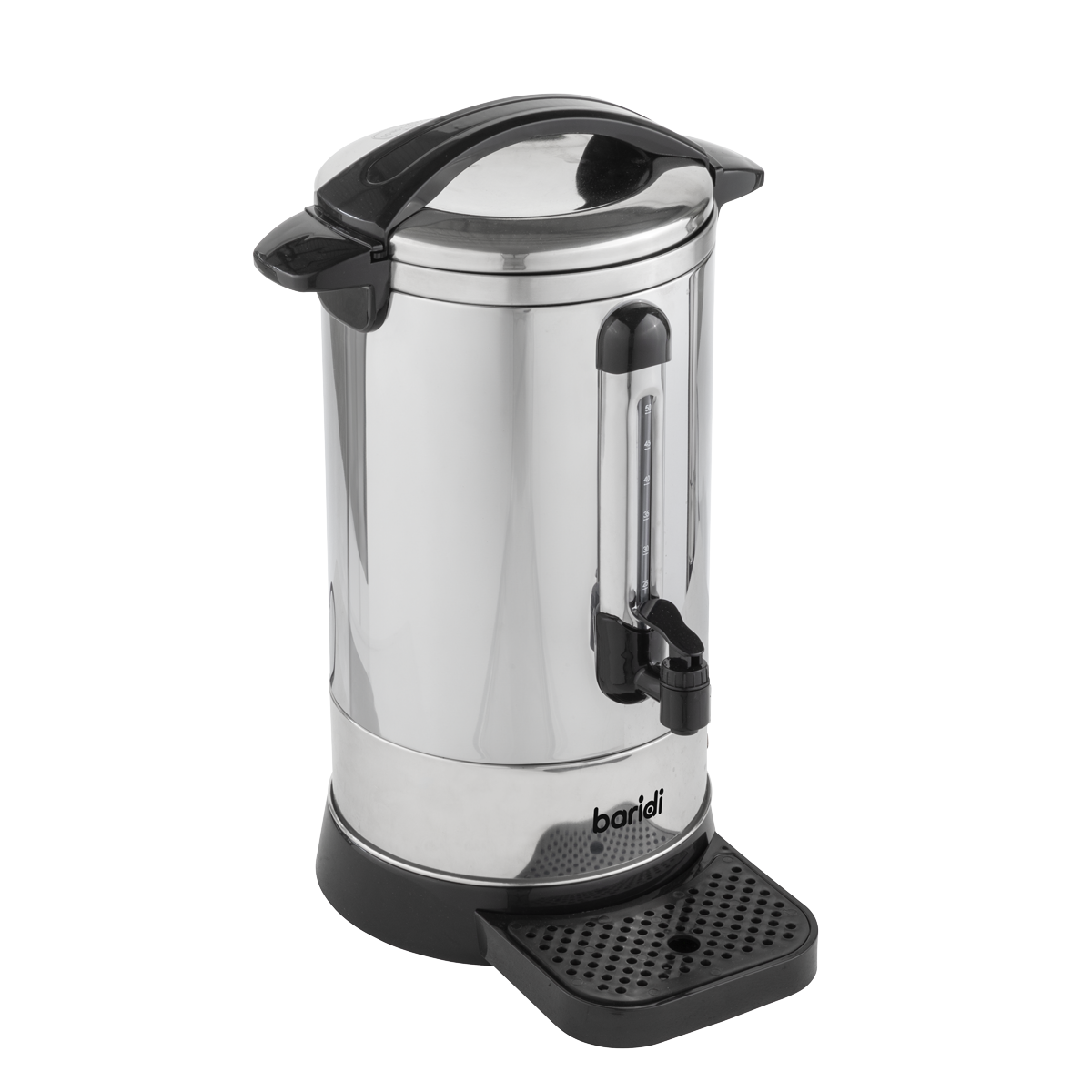 Baridi DH269 Baridi Hot Water Boiler/Tea Urn 10L Capacity, Stainless Steel