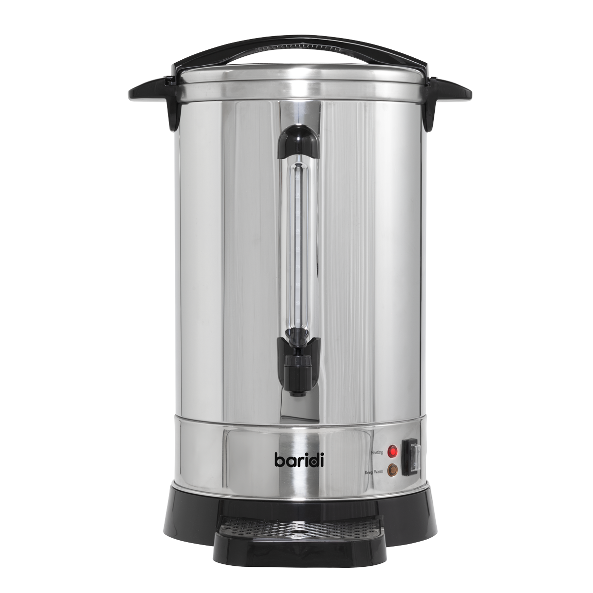Baridi DH270 Baridi Hot Water Boiler, Tea Urn, 20L Capacity, Stainless Steel