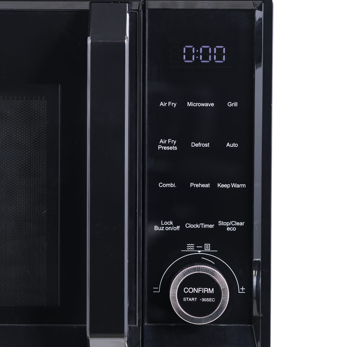 Baridi DH277 Baridi 7-in-1 Air Fryer Microwave & Grill, 28L Capacity - Black