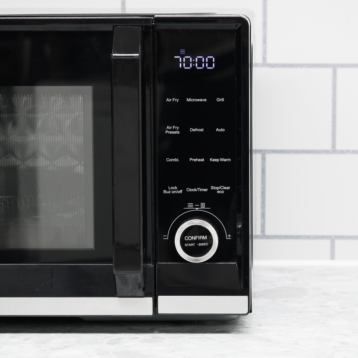 Baridi DH277 Baridi 7-in-1 Air Fryer Microwave & Grill, 28L Capacity - Black