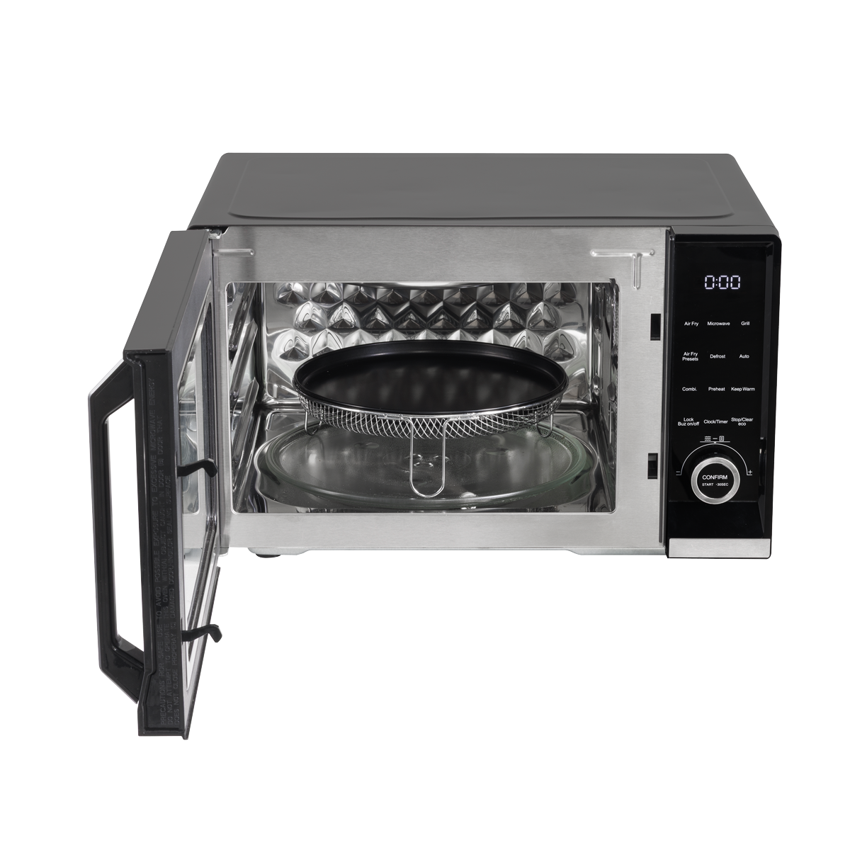 Baridi DH277 Baridi 7-in-1 Air Fryer Microwave & Grill, 28L Capacity - Black