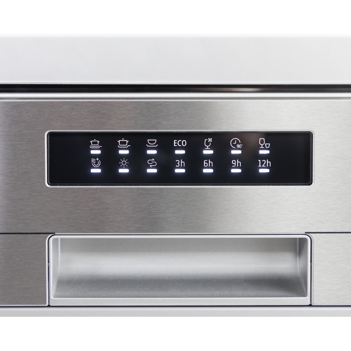 Baridi DH280 Baridi Regular Sized Freestanding Dishwasher 60cm Wide 13 Place Settings - Silver