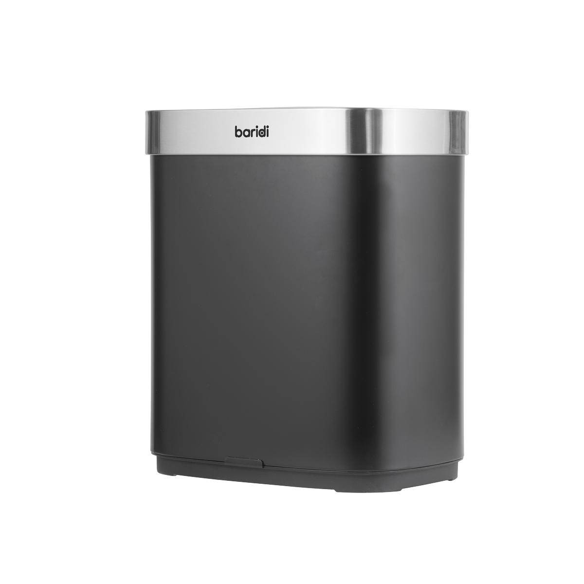 Baridi DH281 Baridi Sensor Bin 50L - Black/Stainless Steel