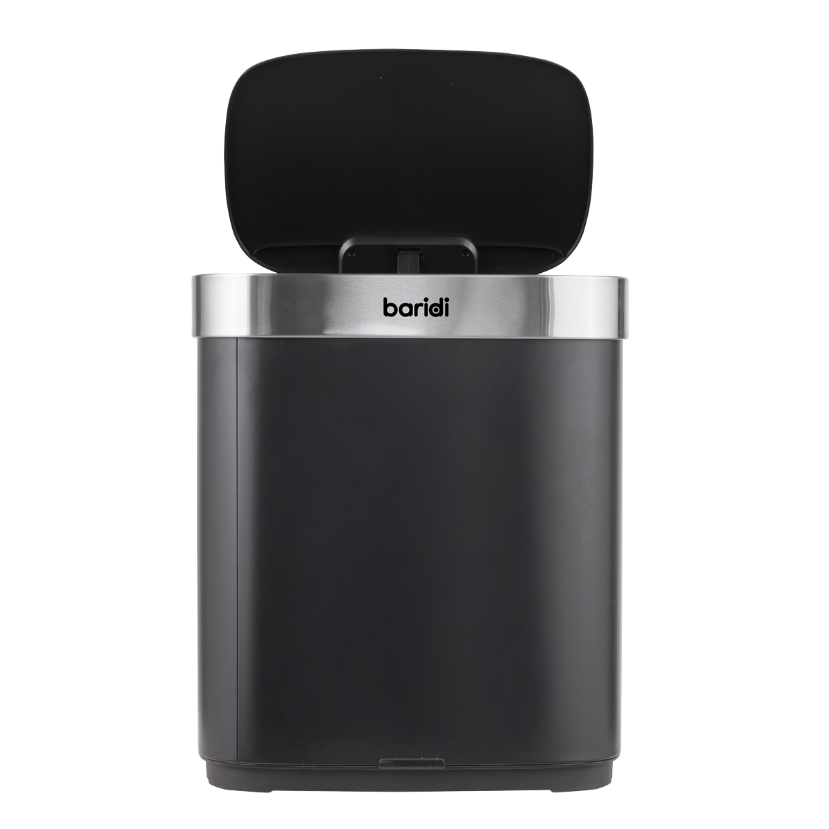 Baridi DH281 Baridi Sensor Bin 50L - Black/Stainless Steel