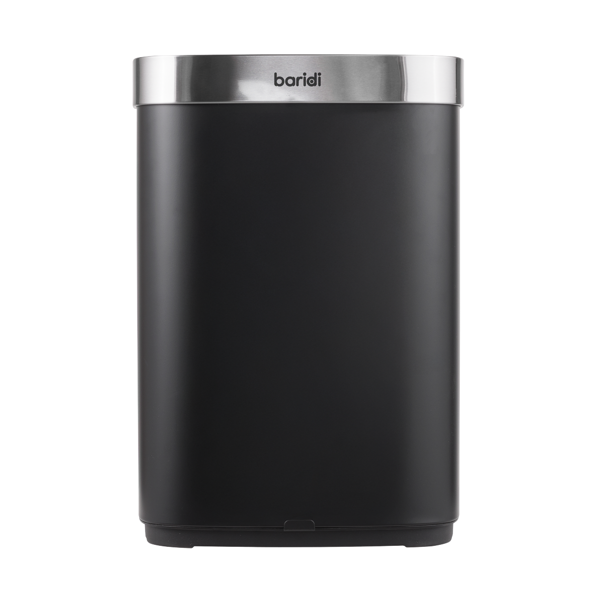Baridi DH282 Baridi Sensor Bin 65L - Black/Stainless Steel