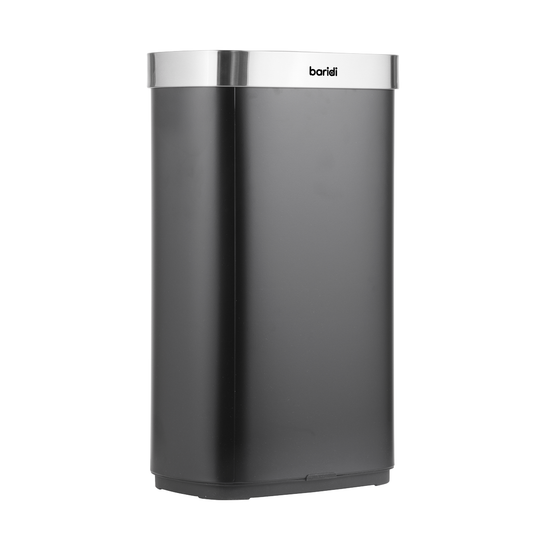 Baridi DH283 Sensor Bin 80L - Black/Stainless Steel