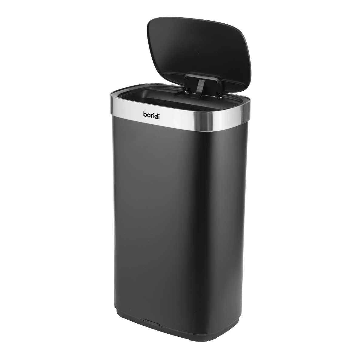 Baridi DH283 Baridi Sensor Bin 80L - Black/Stainless Steel