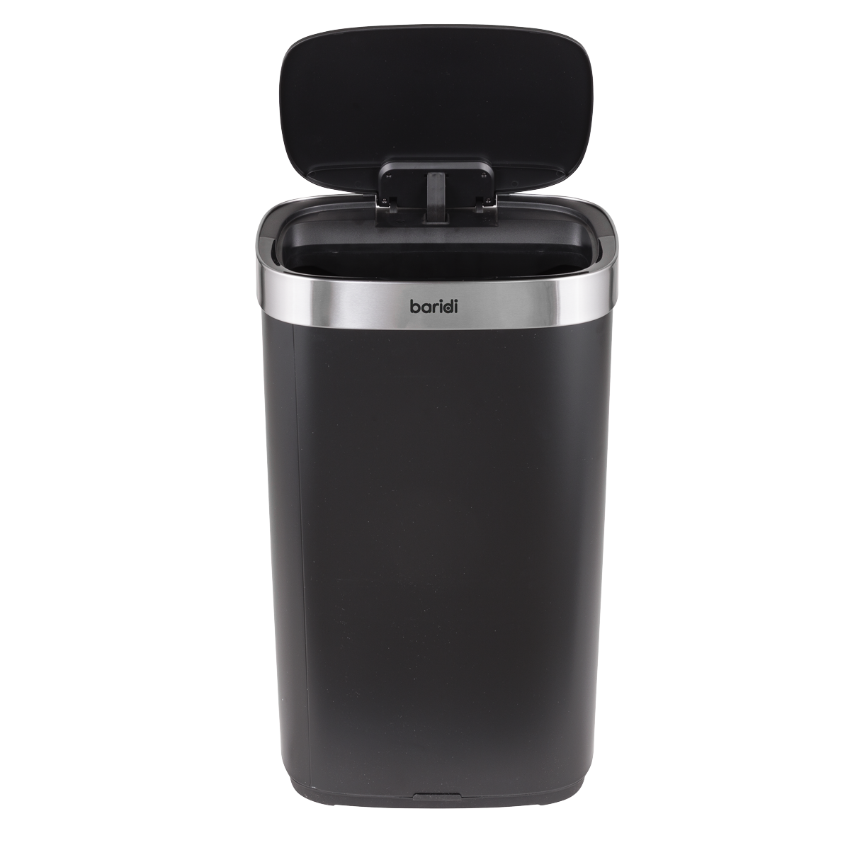 Baridi DH283 Baridi Sensor Bin 80L - Black/Stainless Steel