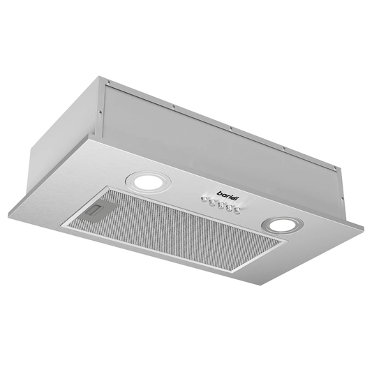 Baridi DH284 Baridi Cooker Hood with 5 Layer Filter 52cm - Stainless Steel