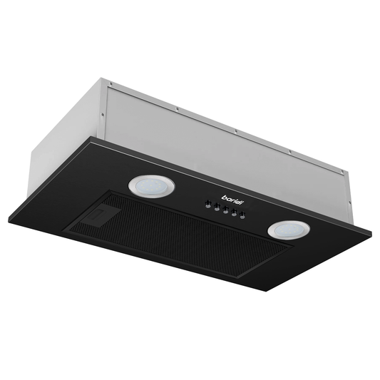 Baridi DH285 Baridi Cooker Hood with 5 Layer Filter 52cm - Black