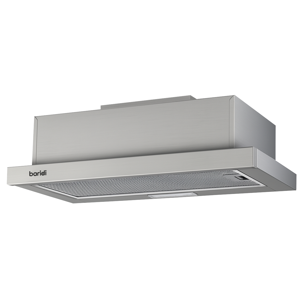 Baridi DH286 Baridi Telescopic Cooker Hood with Aluminium Filters 60cm - Stainless Steel
