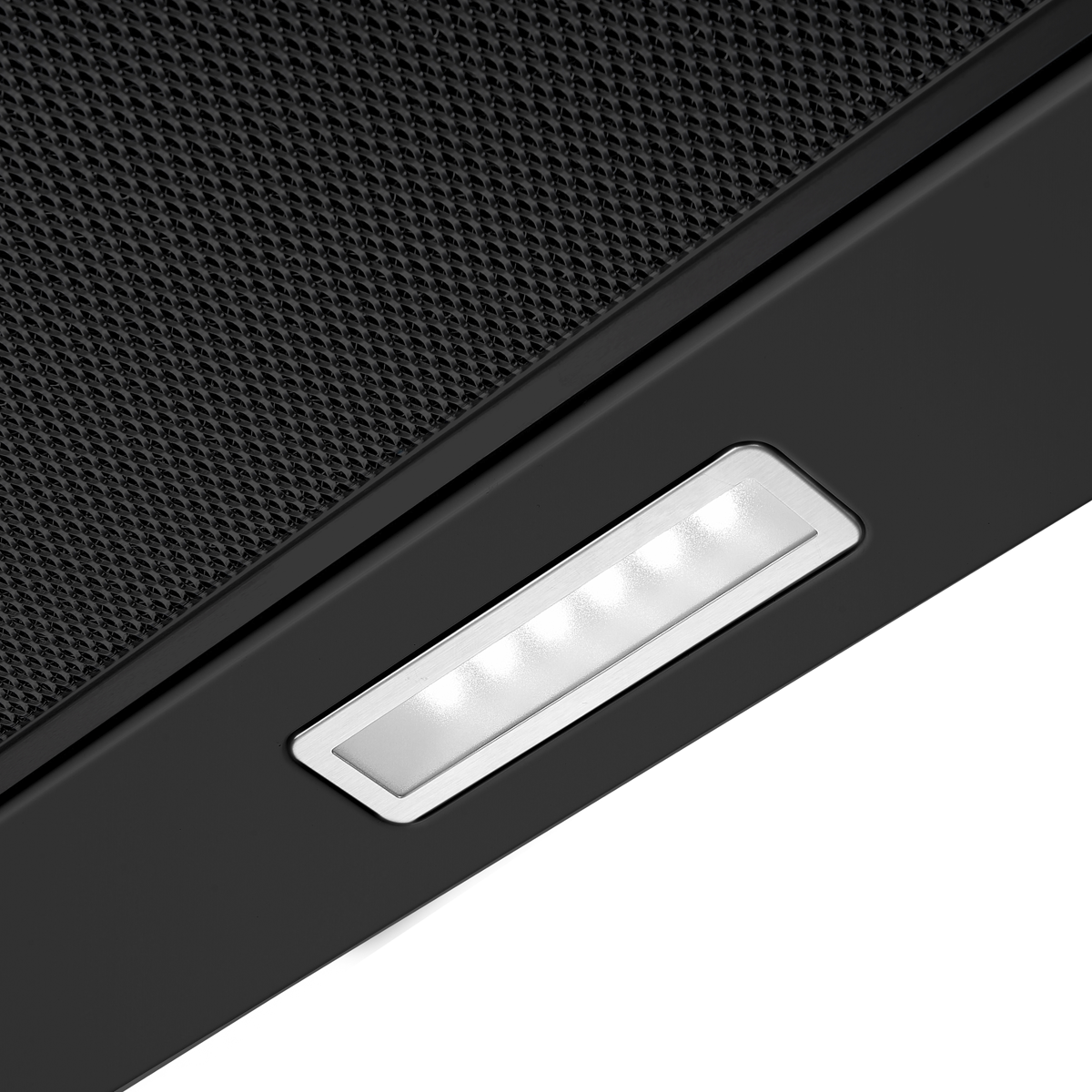 Baridi DH287 Baridi Telescopic Cooker Hood with Aluminium Filters 60cm - Black