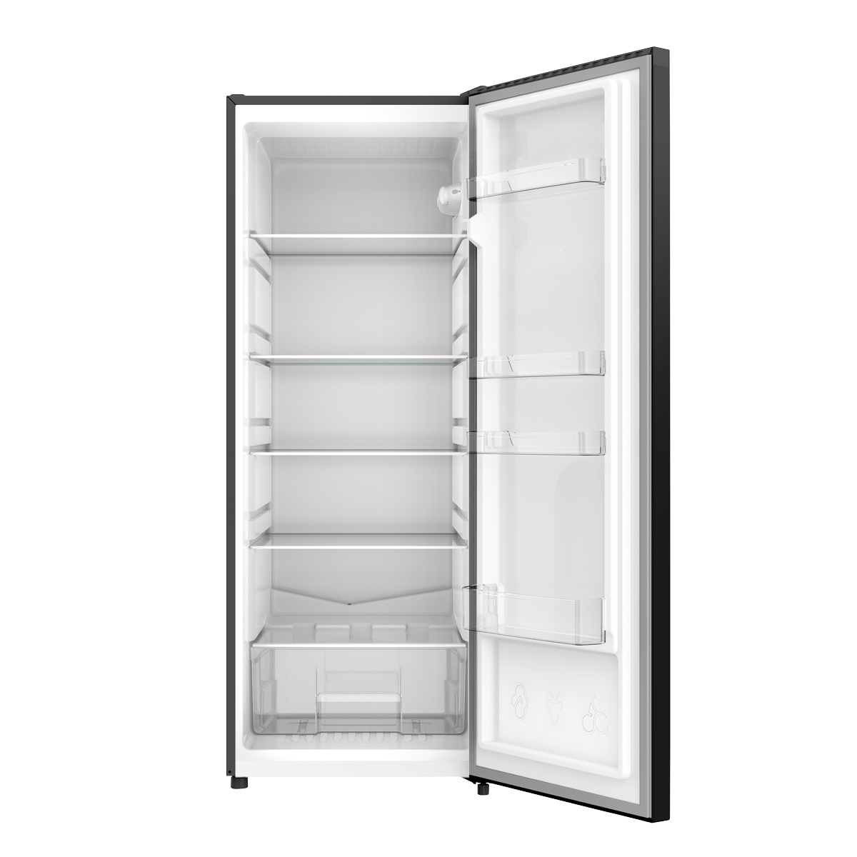 Baridi DH323 Baridi Freestanding Larder Fridge 241L – Black