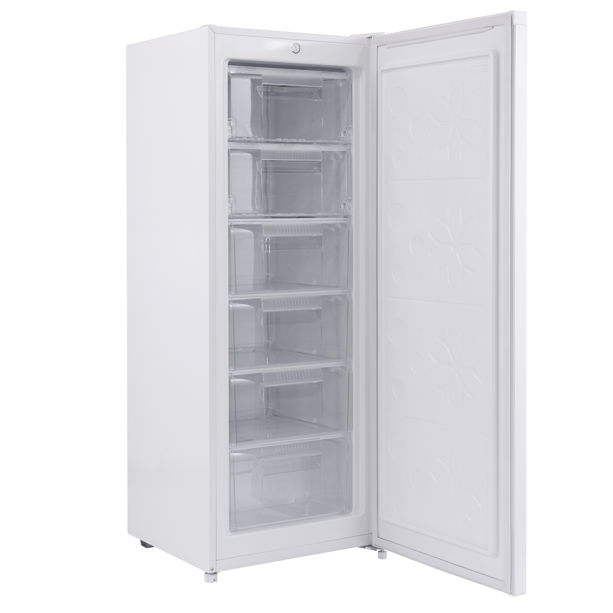 Baridi DH324 Baridi Freestanding Tall Freezer 177L Capacity – White