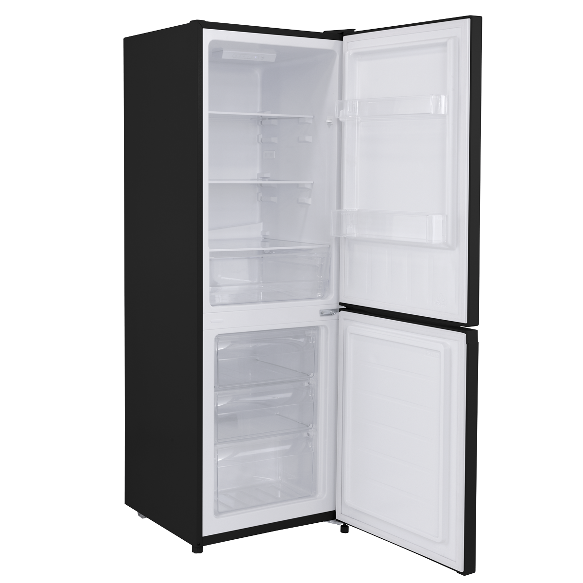 Baridi DH327 Baridi 60/40 Smart Frost Fridge Freezer 227L Capacity – Black