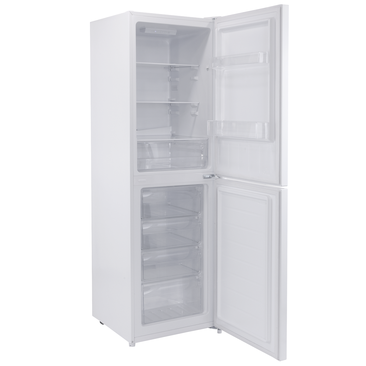 Baridi DH328 Baridi 50/50 Smart Frost Fridge Freezer 254L Capacity – White