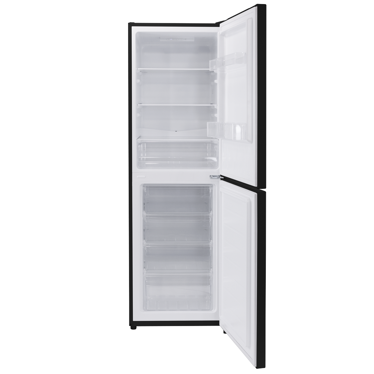 Baridi DH329 Baridi 50/50 Smart Frost Fridge Freezer 254L Capacity – Black