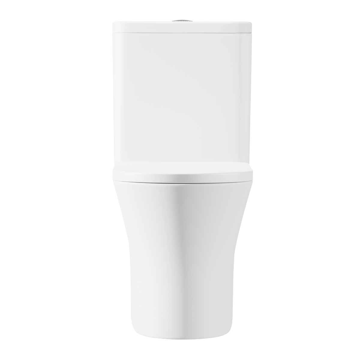 Baridi DH332 Baridi Close-Coupled Toilet with Soft Close Seat, Dual Flush Cistern & Rimless Flush – White