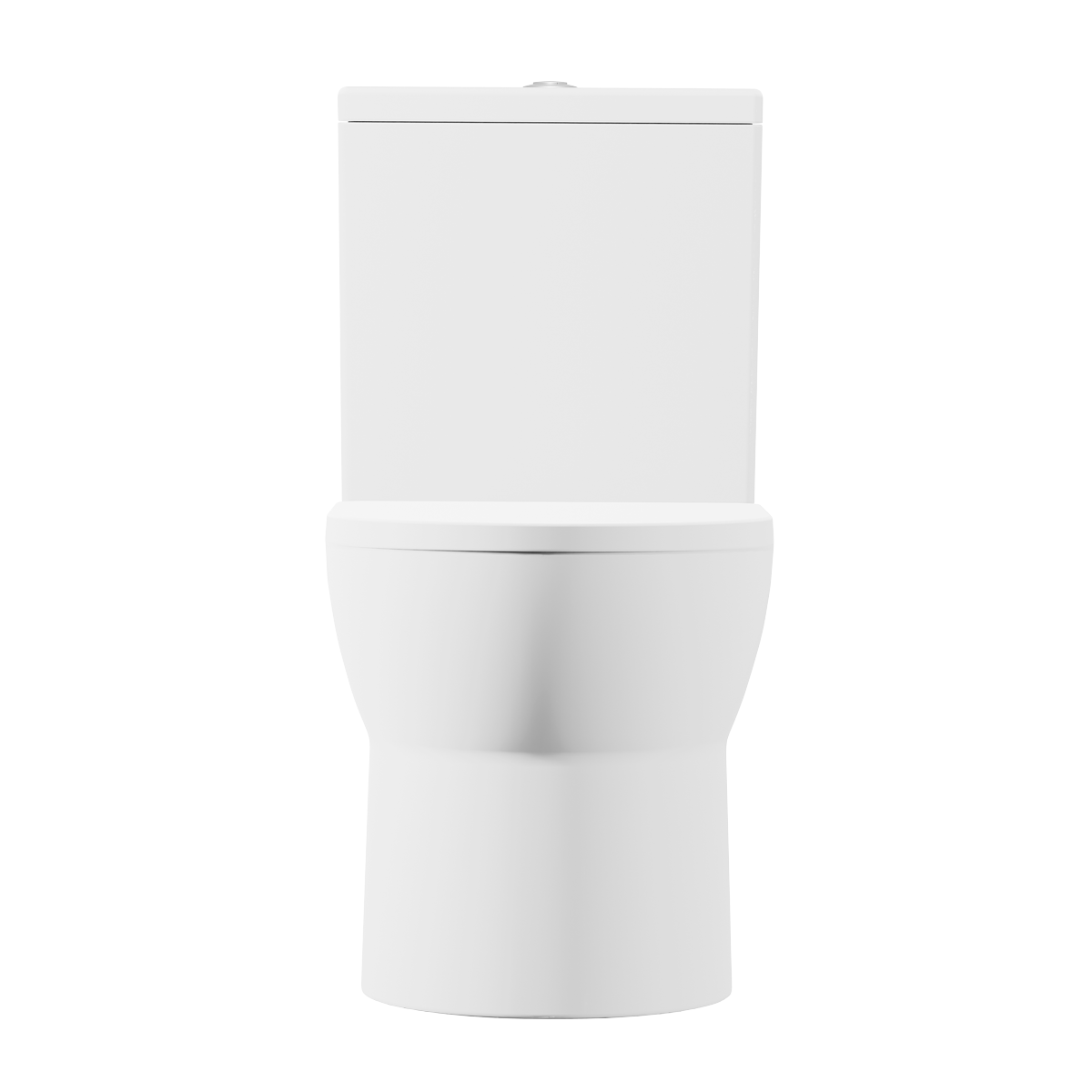 Baridi DH333 Baridi Close-Coupled Toilet with Soft Close Seat, Dual Flush Cistern & Rimless Flush – White