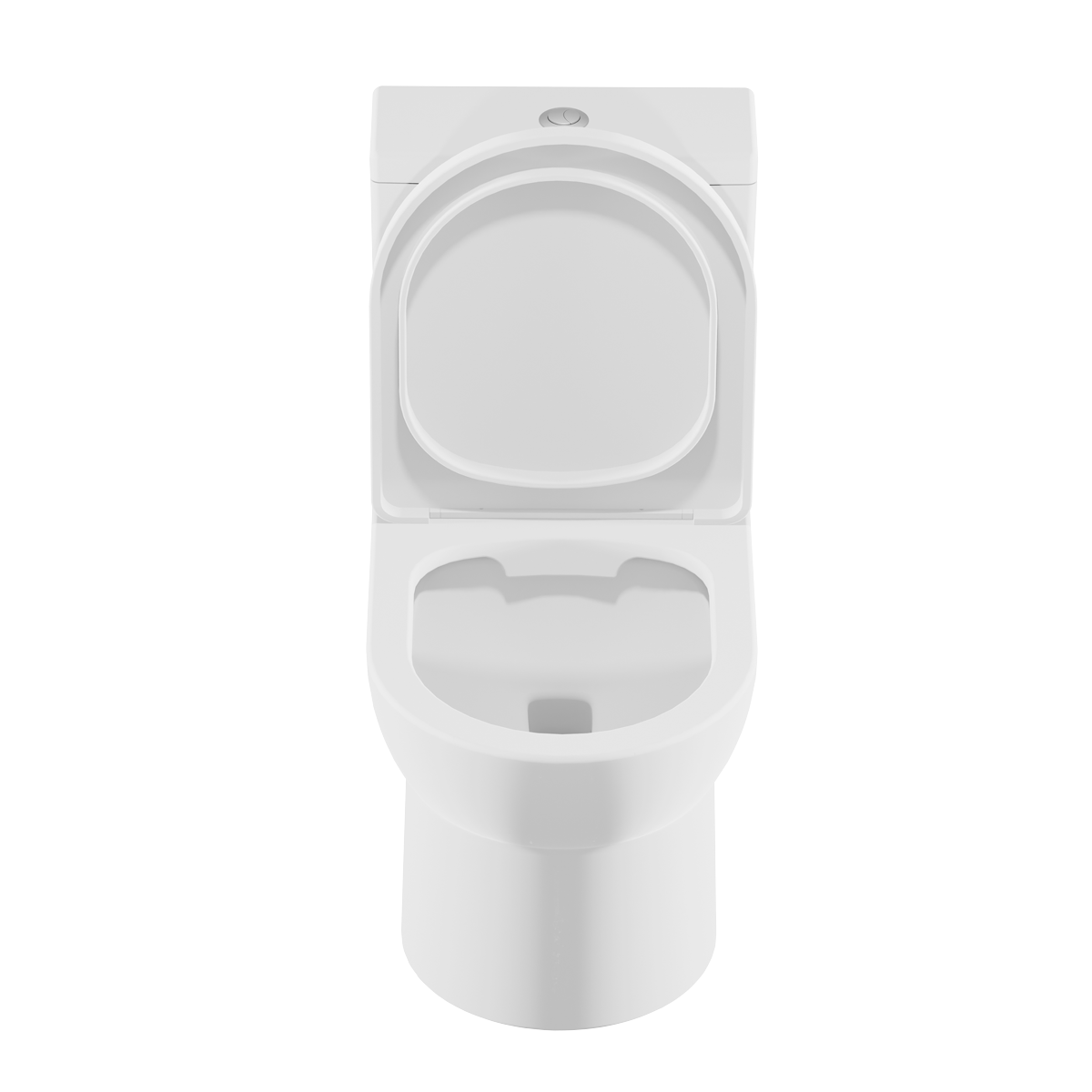 Baridi DH333 Baridi Close-Coupled Toilet with Soft Close Seat, Dual Flush Cistern & Rimless Flush – White