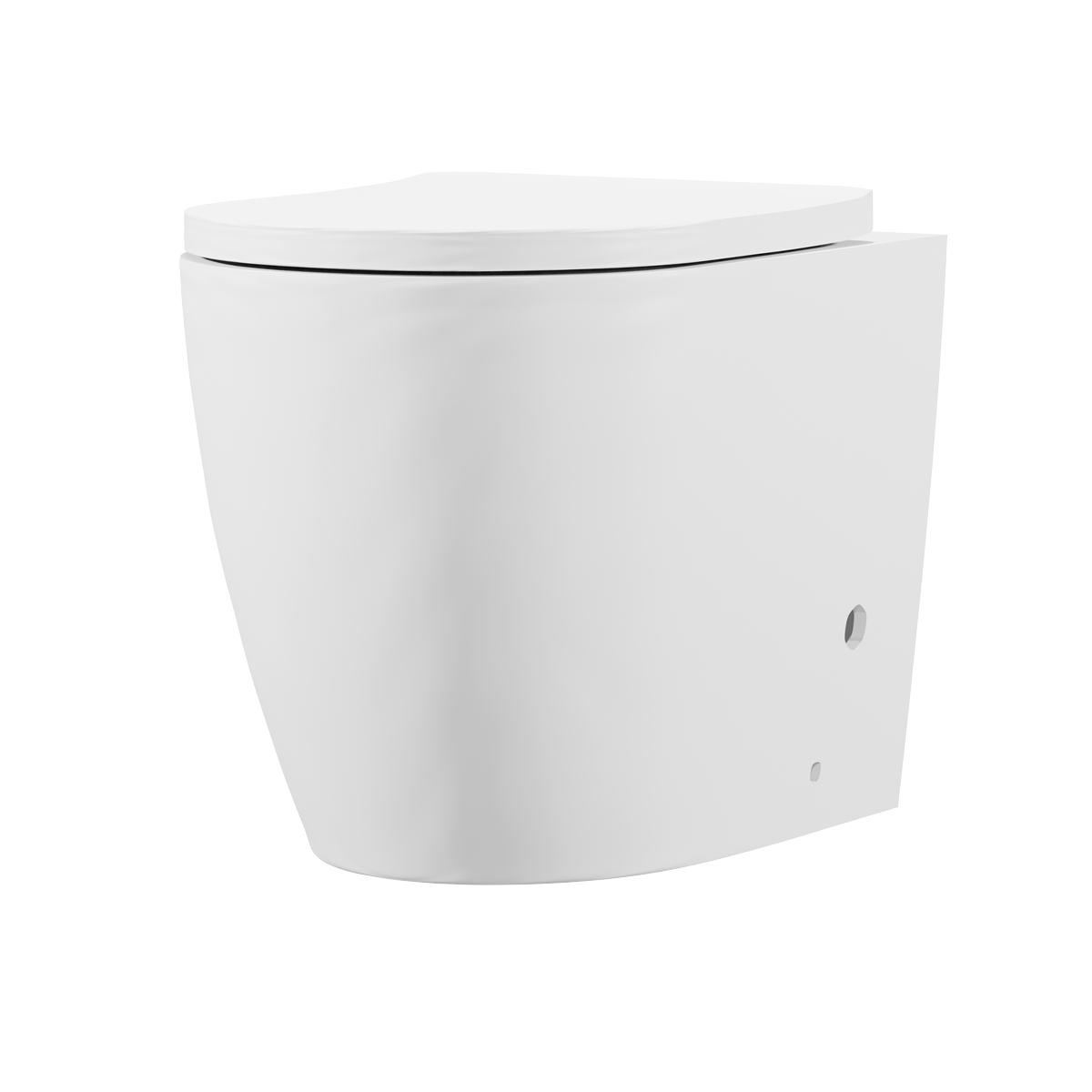 Baridi DH334 Back-to-Wall Toilet with Soft Close Seat & Rimless Flush – White