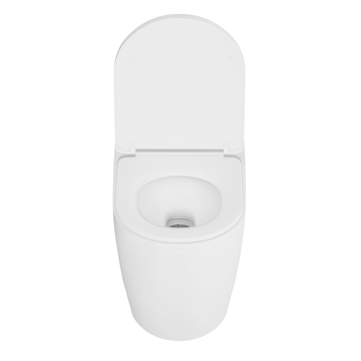 Baridi DH334 Back-to-Wall Toilet with Soft Close Seat & Rimless Flush – White