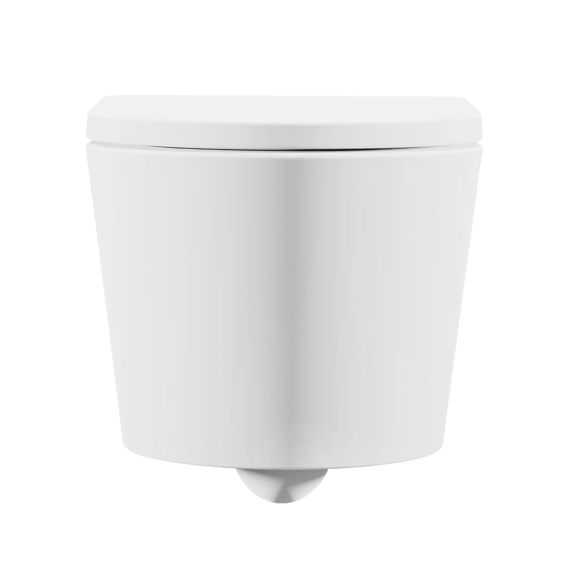 Baridi DH335 Wall Hung Toilet with Soft Close Seat & Rimless Flush – White