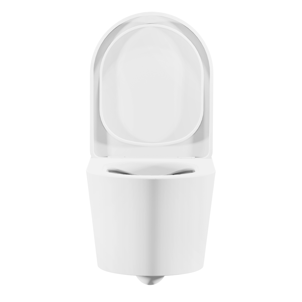 Baridi DH335 Wall Hung Toilet with Soft Close Seat & Rimless Flush – White