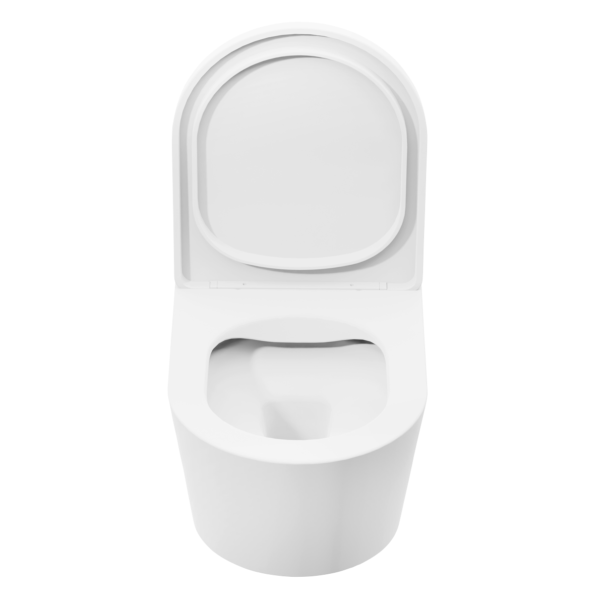 Baridi DH335 Wall Hung Toilet with Soft Close Seat & Rimless Flush – White