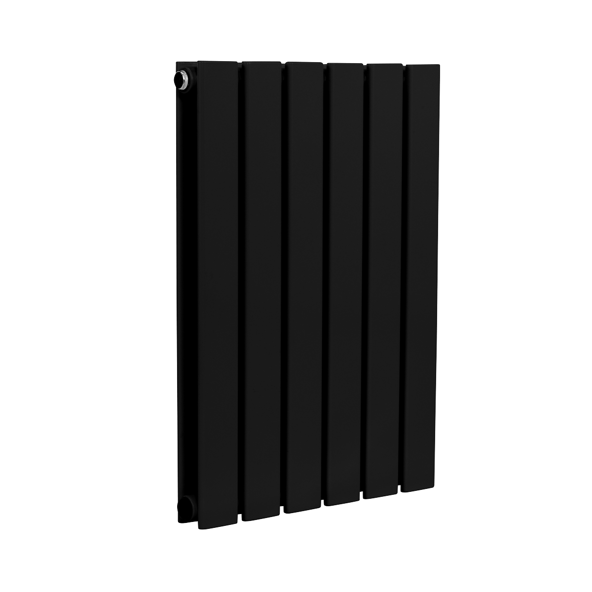 Baridi DH343 Baridi Horizontal Radiator Contemporary Double Flat Panel Design 600 x 420mm – Black