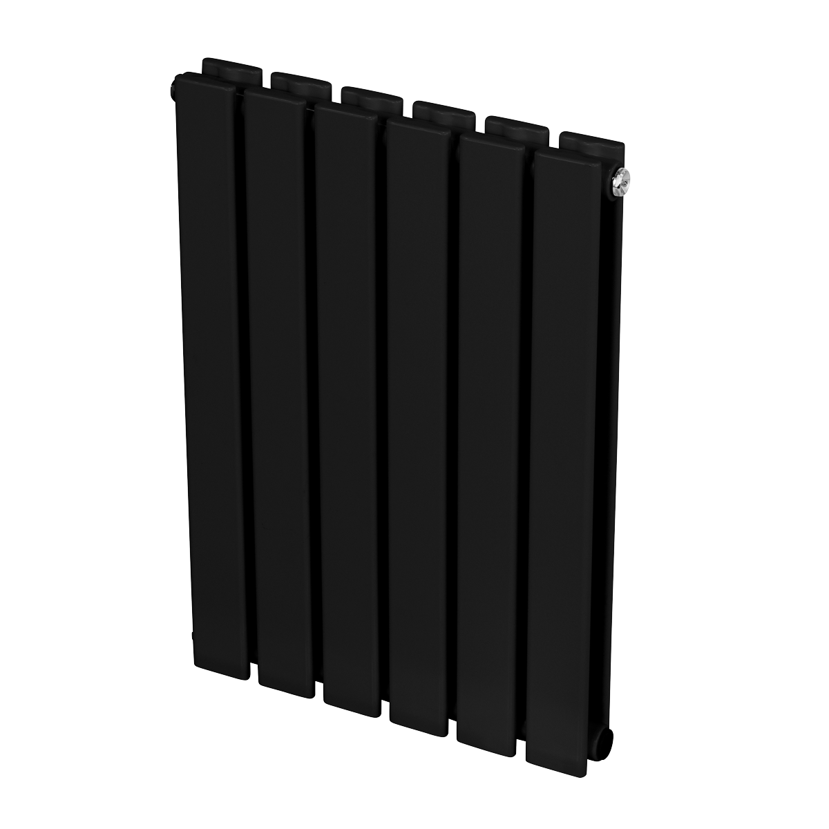Baridi DH343 Baridi Horizontal Radiator Contemporary Double Flat Panel Design 600 x 420mm – Black