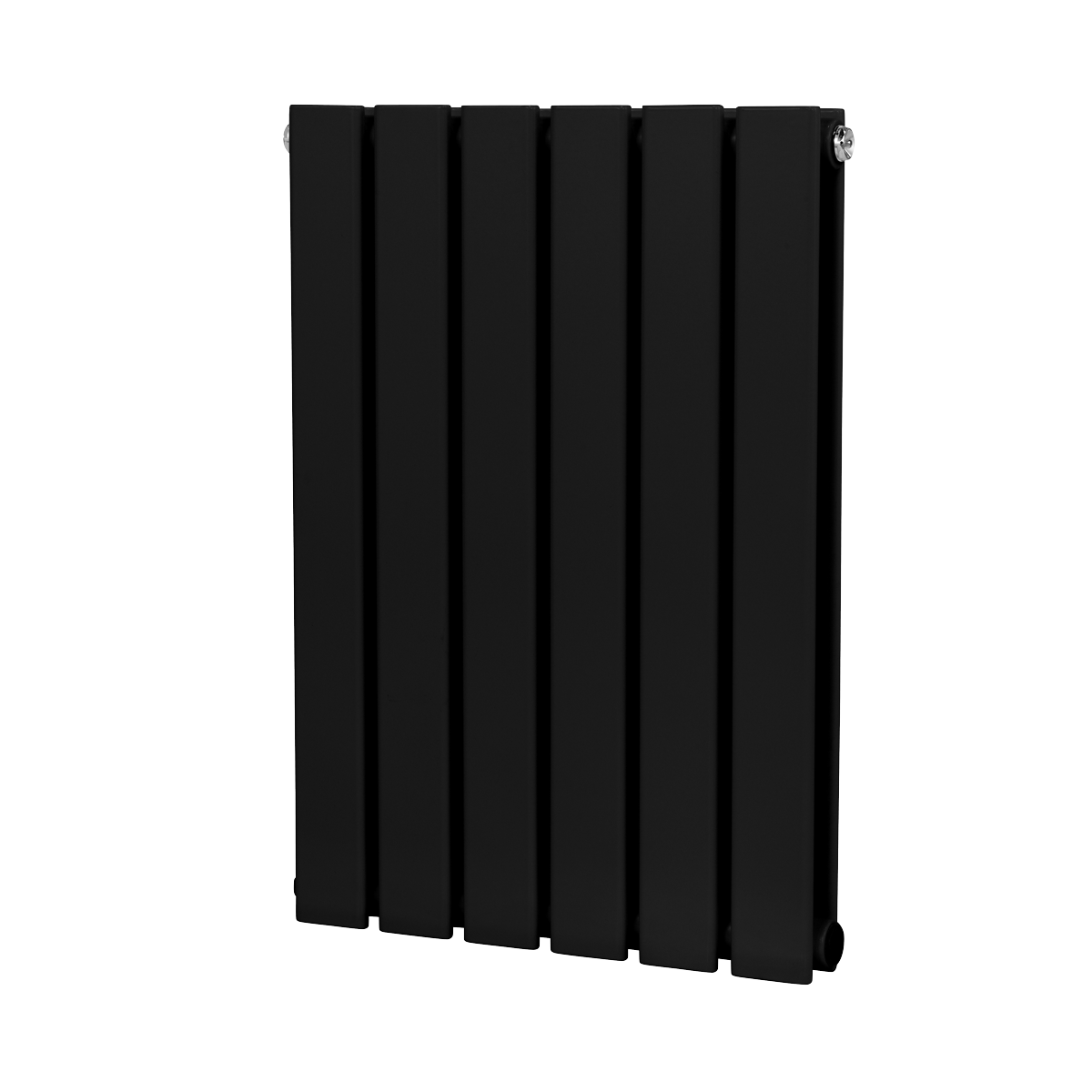 Baridi DH343 Baridi Horizontal Radiator Contemporary Double Flat Panel Design 600 x 420mm – Black