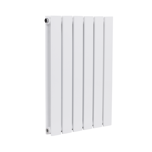 Baridi DH348 Baridi Horizontal Radiator Contemporary Double Flat Panel Design 600 x 420mm – White