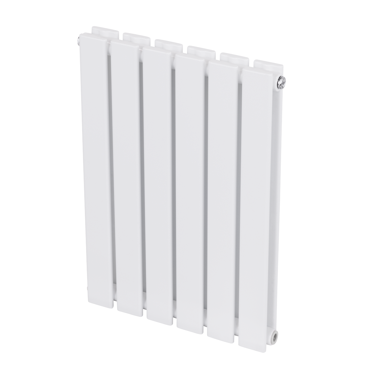 Baridi DH348 Baridi Horizontal Radiator Contemporary Double Flat Panel Design 600 x 420mm – White