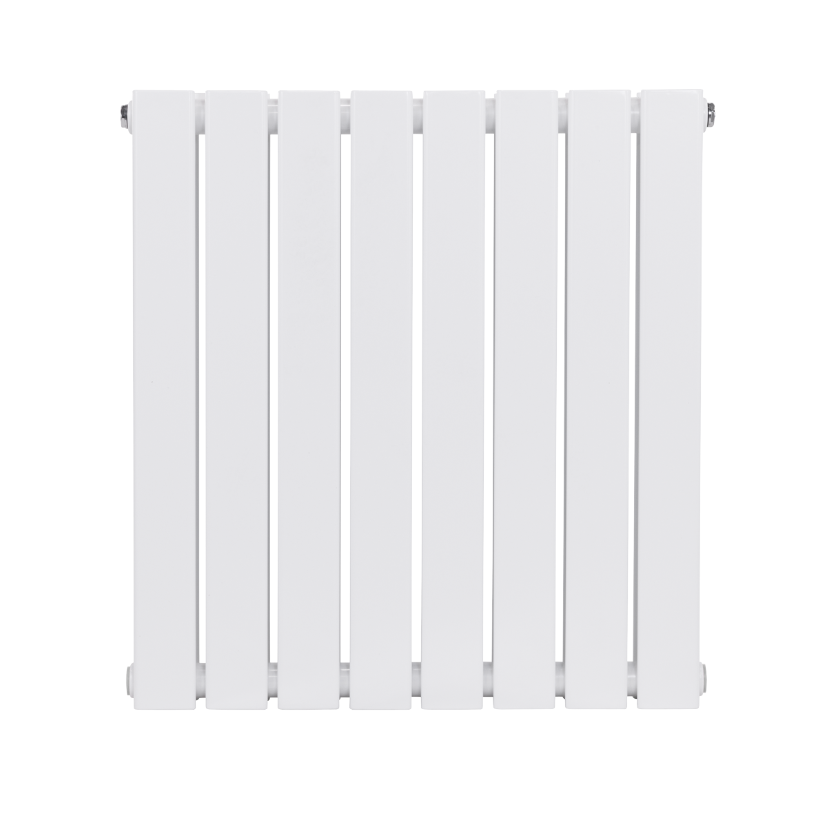 Baridi DH349 Baridi Horizontal Radiator Contemporary Double Flat Panel Design 600 x 560mm – White