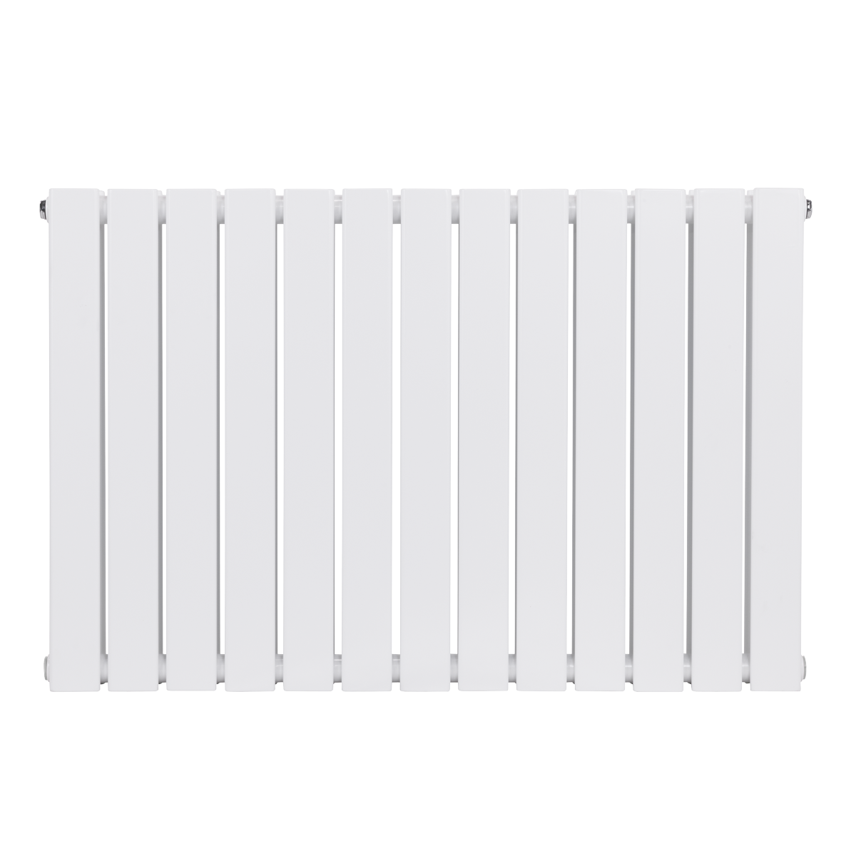 Baridi DH351 Baridi Horizontal Radiator Contemporary Double Flat Panel Design 600 x 910mm – White