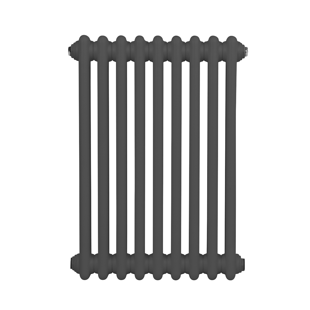Baridi DH356 Baridi Horizontal Traditional 2 Column Radiator 600 x 427mm – Anthracite