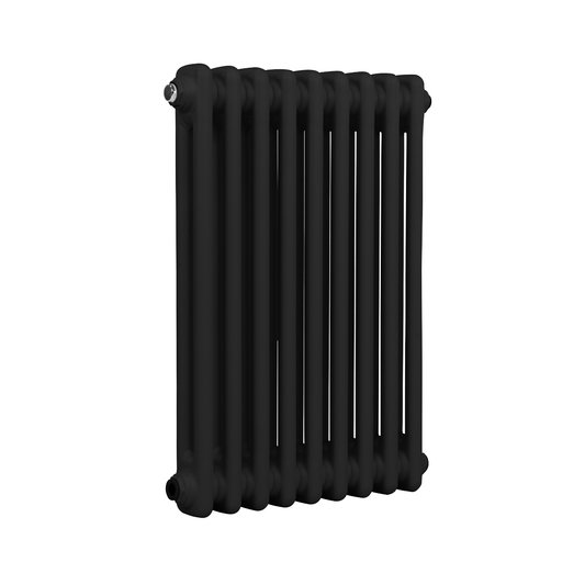Baridi DH361 Baridi Horizontal Traditional 2 Column Radiator 600 x 427mm – Black