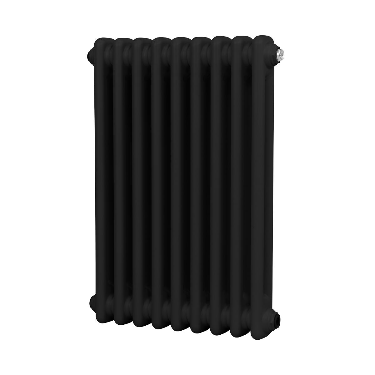 Baridi DH361 Baridi Horizontal Traditional 2 Column Radiator 600 x 427mm – Black
