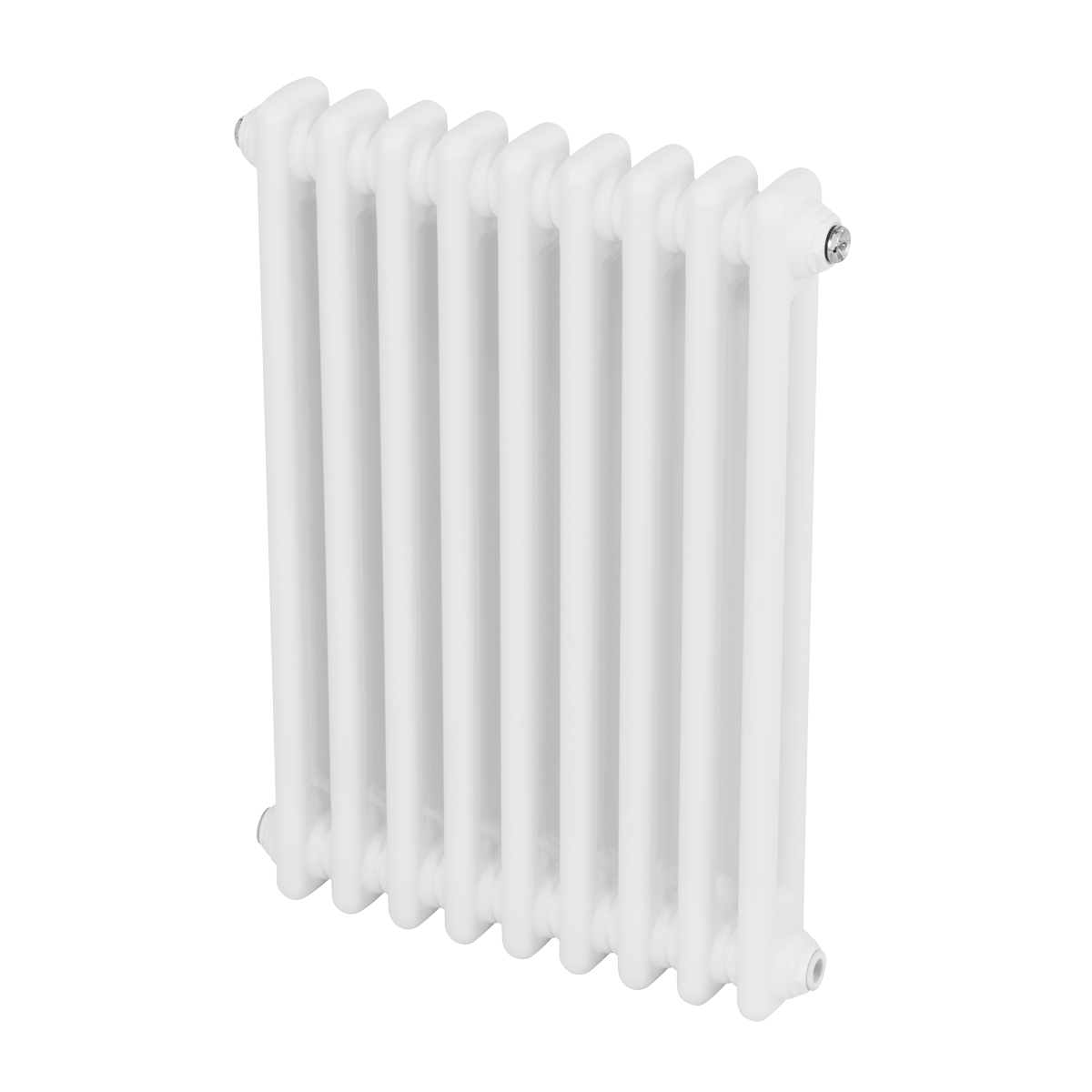 Baridi DH366 Baridi Horizontal Traditional 2 Column Radiator 600 x 427mm – White