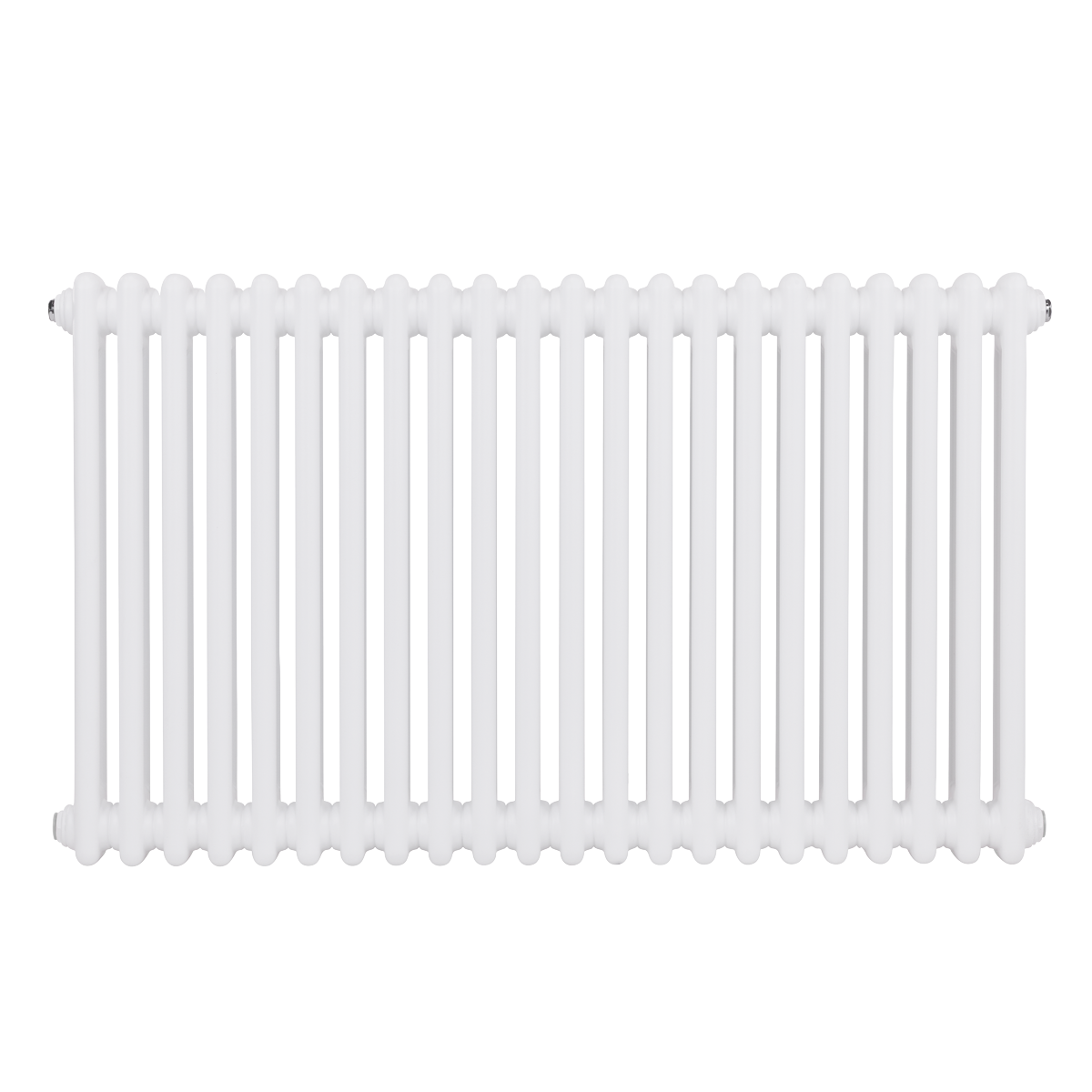 Baridi DH369 Baridi Horizontal Traditional 2 Column Radiator 600 x 1012mm – White