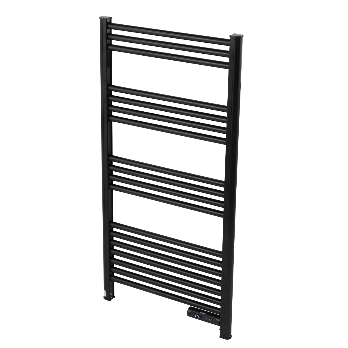 Baridi DH371 Baridi Electric Heated Towel Rail 1085 x 535mm with LED Display – Black