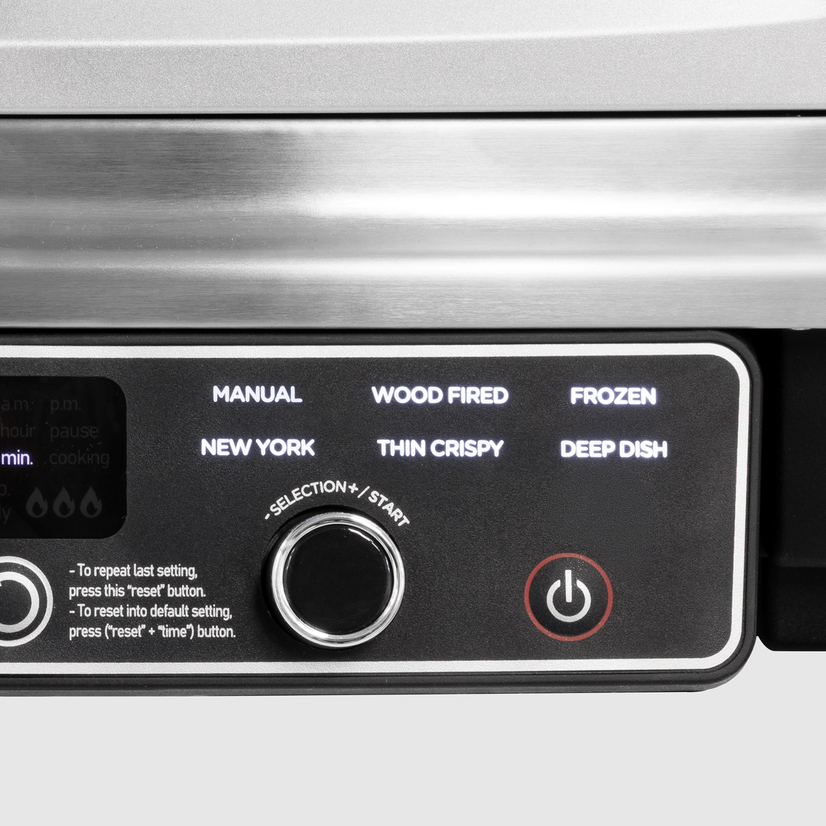Baridi DH377 Baridi Electric Pizza Oven 14" - Black/Stainless Steel