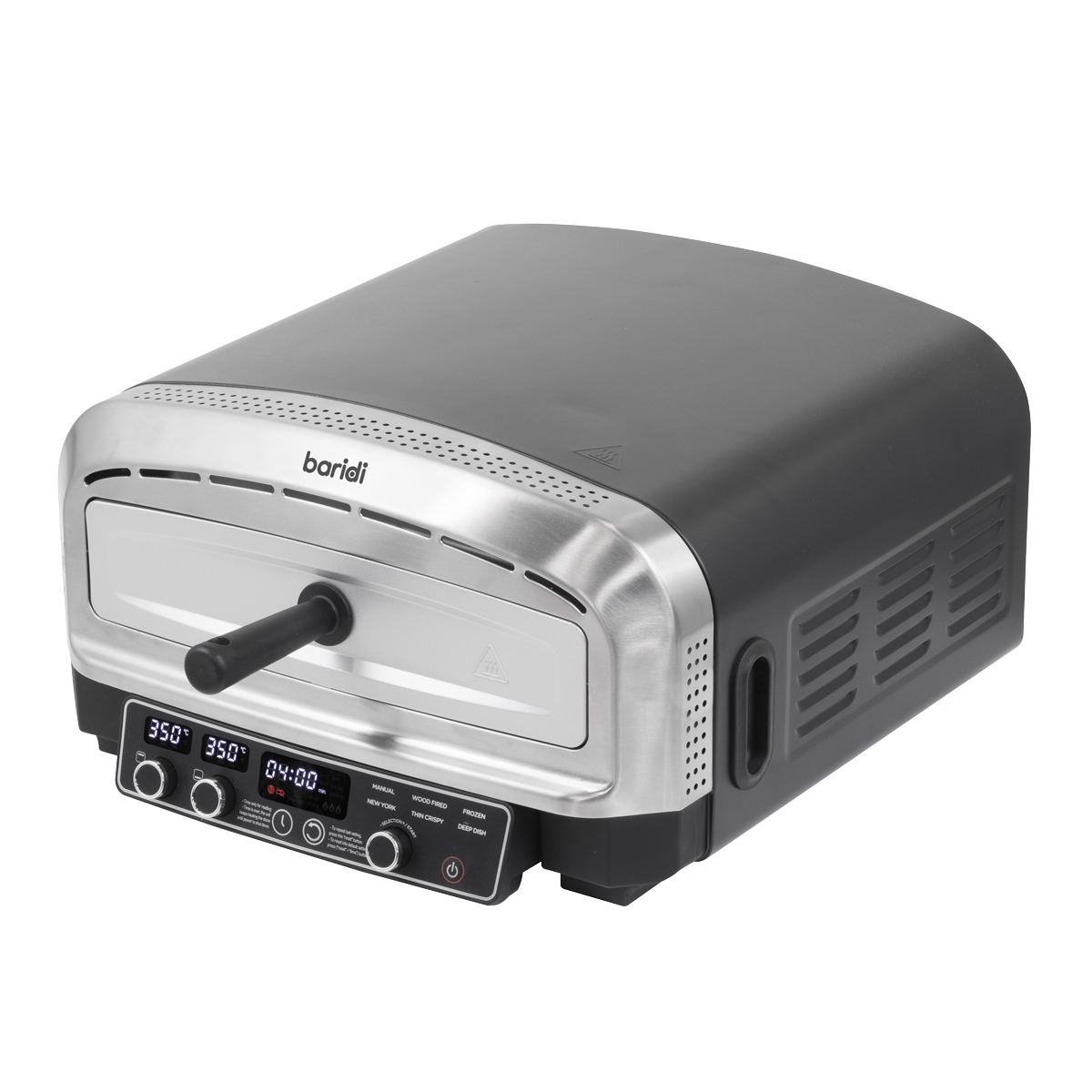Baridi DH377 Baridi Electric Pizza Oven 14" - Black/Stainless Steel