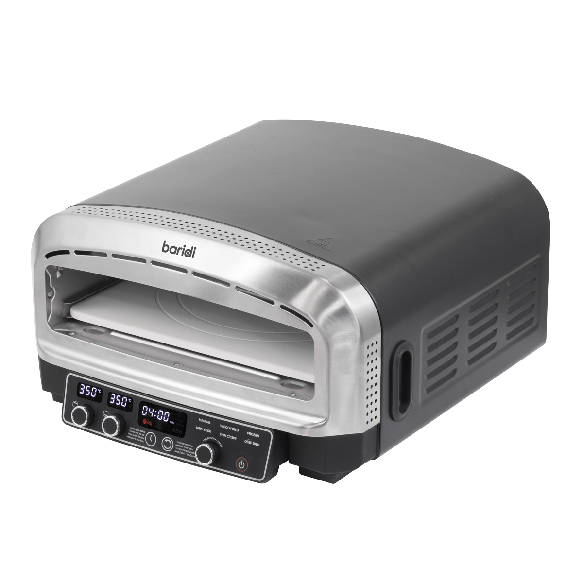 Baridi DH377 Baridi Electric Pizza Oven 14" - Black/Stainless Steel
