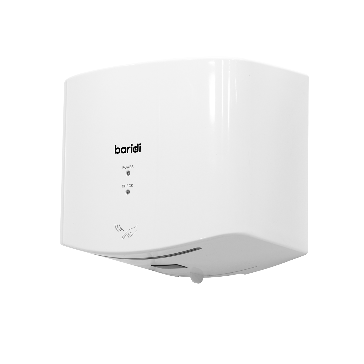 Baridi DH378 Baridi High Speed Hand Dryer with Auto Sensor 1400-1650W - White