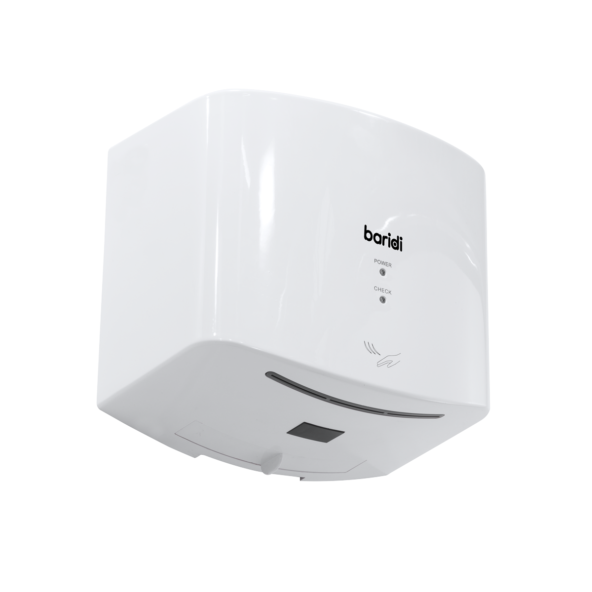 Baridi DH378 Baridi High Speed Hand Dryer with Auto Sensor 1400-1650W - White