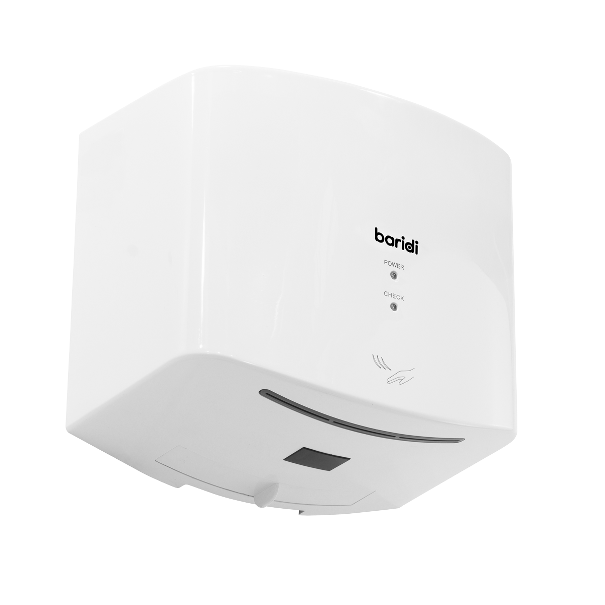 Baridi DH378 Baridi High Speed Hand Dryer with Auto Sensor 1400-1650W - White